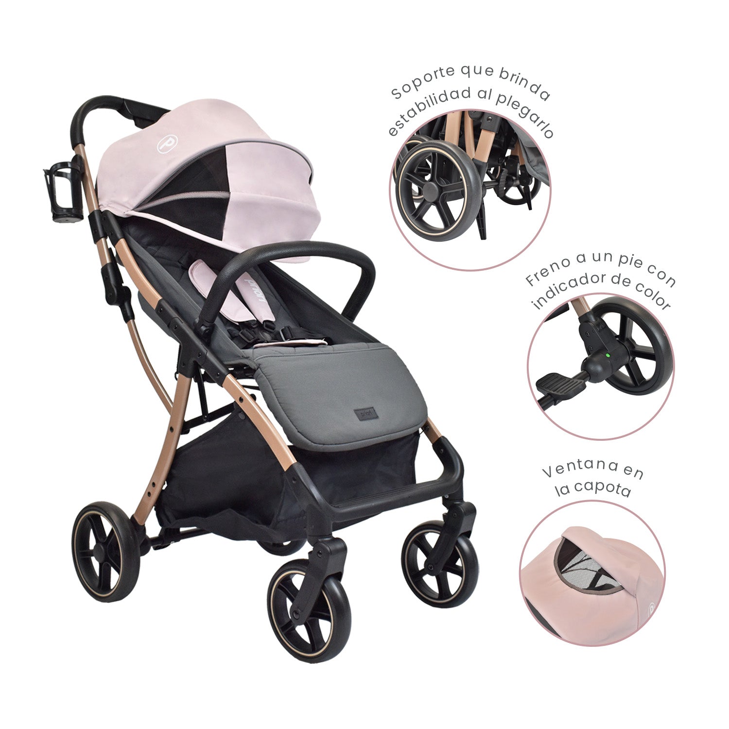 Coche Para Bebe Nova Rosa Priori