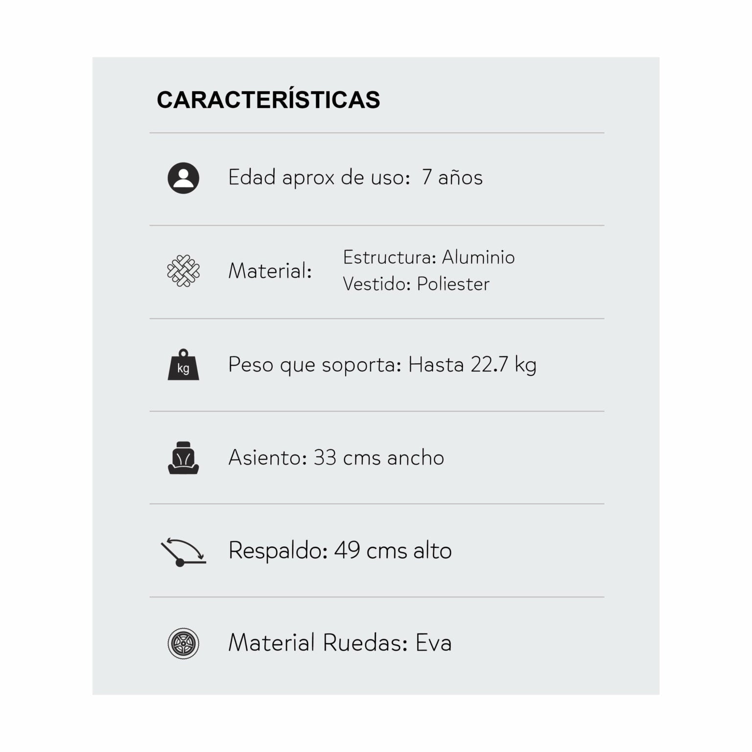 Coche para bebé TRVL Caviar