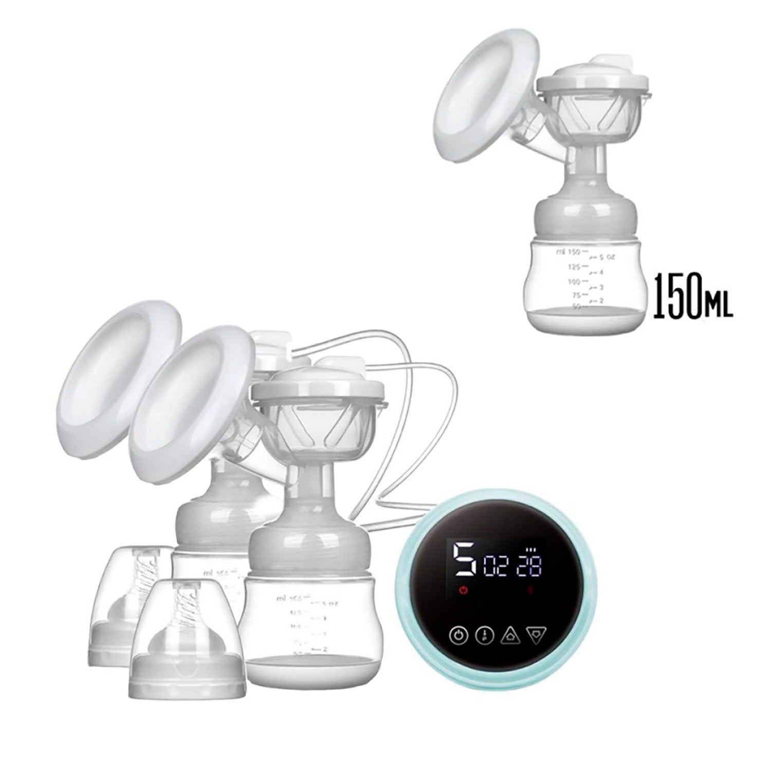 Extractor de Leche Doble-Eléctrico PREMIUM BABY