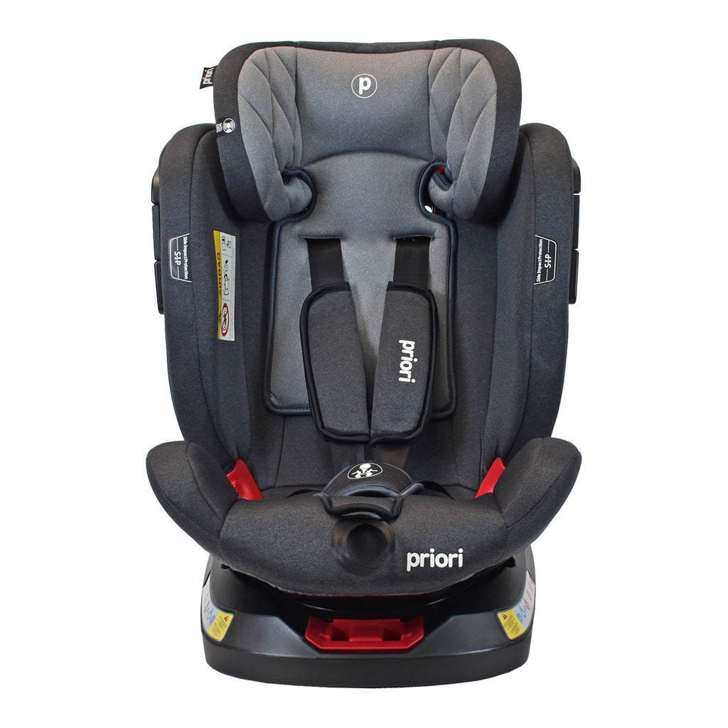 Silla De Carro Bebe Twist Con Isofix Gris Priori