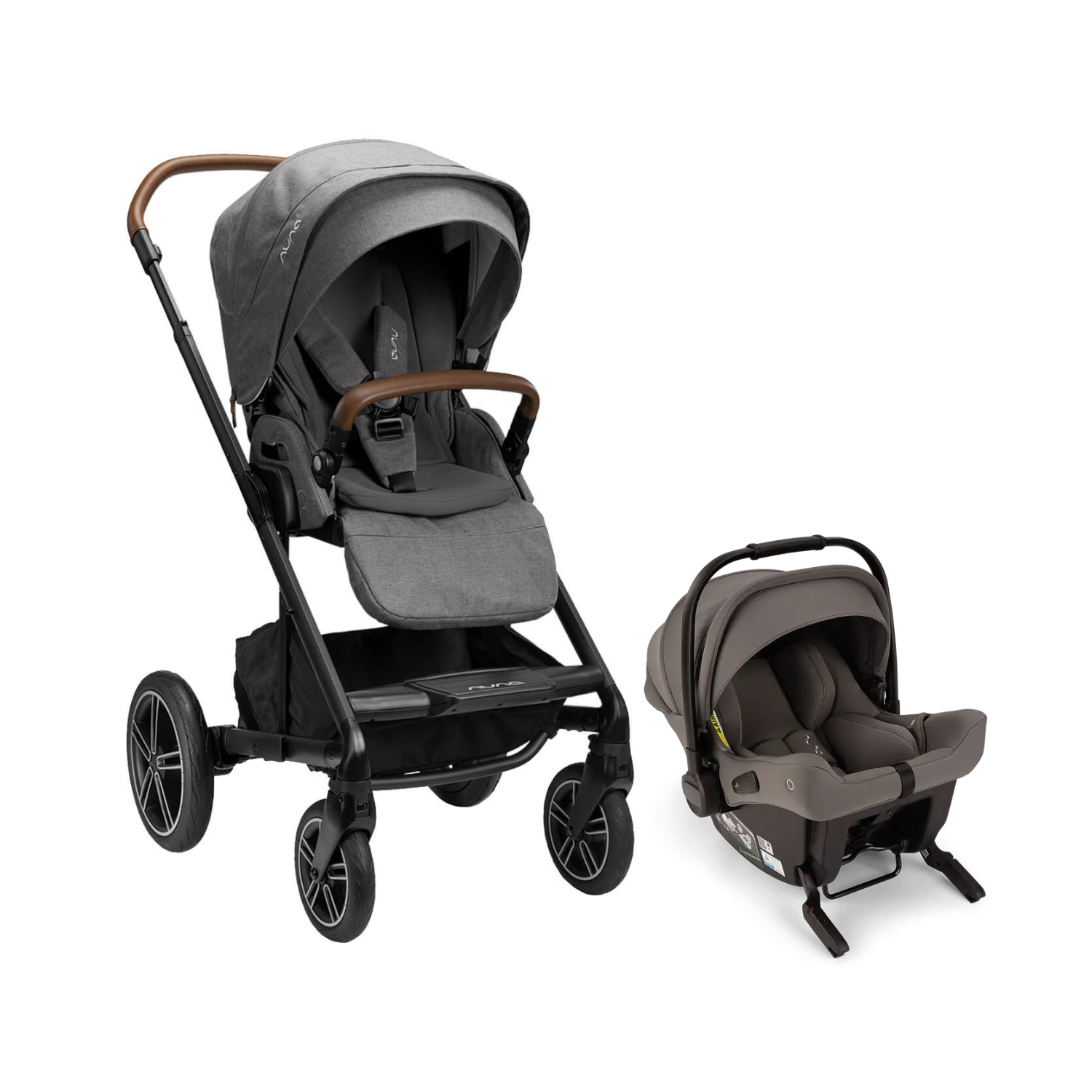 Coche Bebe Nuna Mixx Next + Pipa Urban Granite