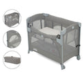 Cuna colecho Bebe Joie Kubbie Gris