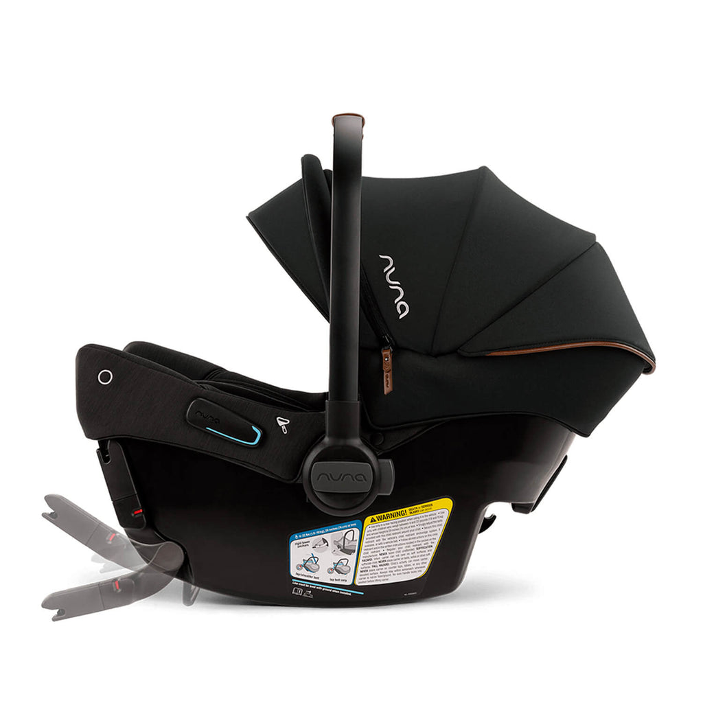 Coche para bebé nuna swiv + pipa urban caviar