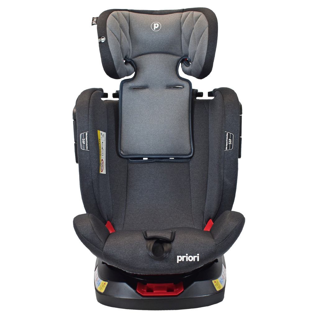 Silla De Carro Bebe Twist Con Isofix Gris Priori