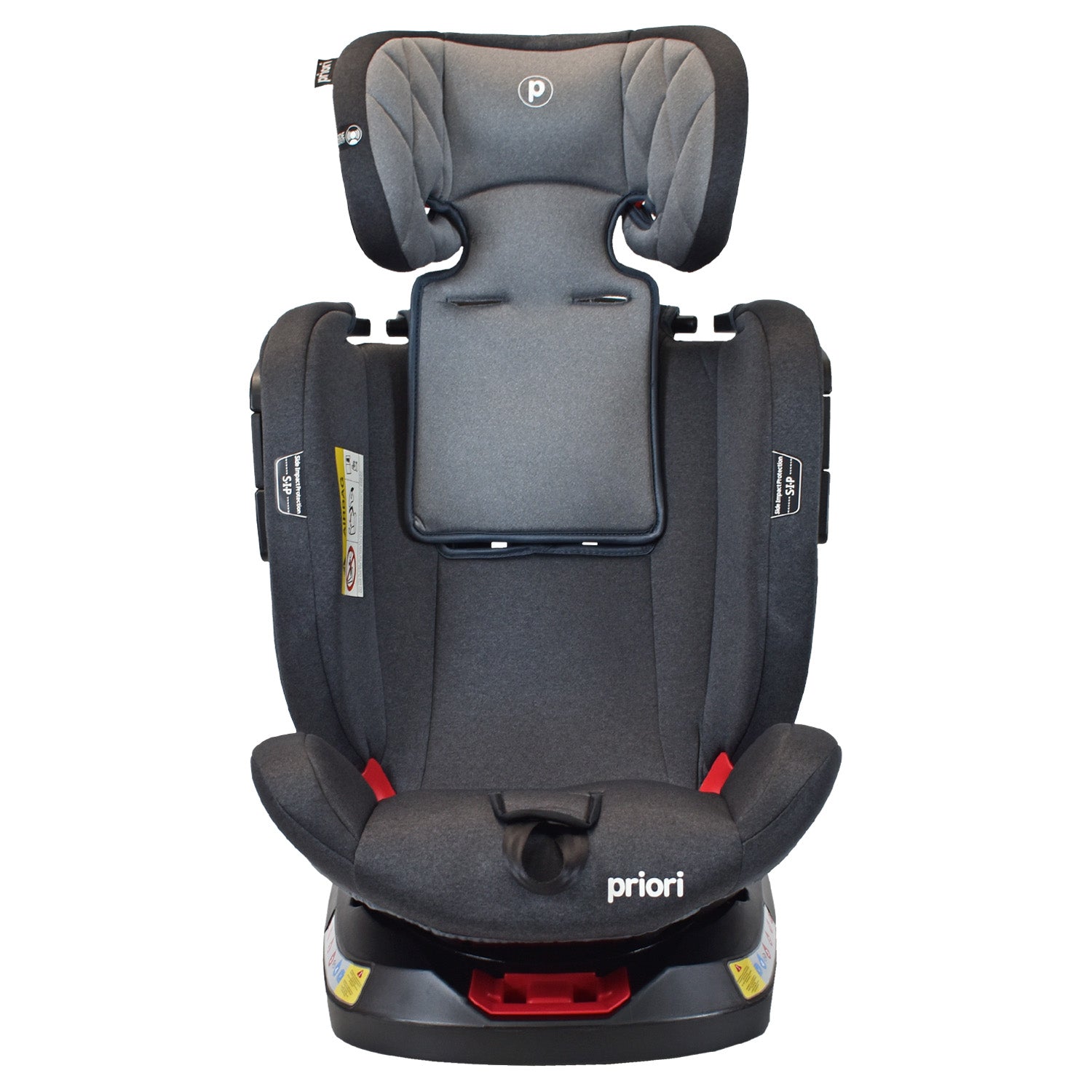 Silla De Carro Bebe Twist Con Isofix Gris Priori
