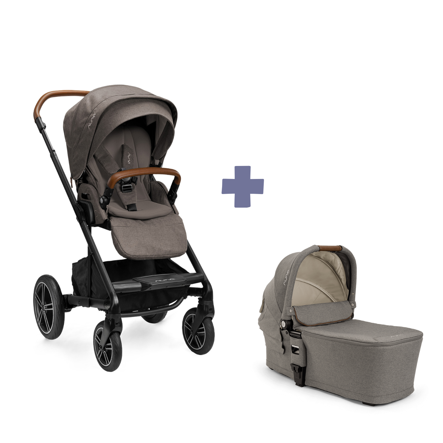Coche de Bebe Nuna Mixx Next Granite + moises