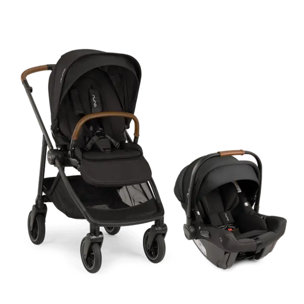 Coche para bebé nuna swiv + pipa urban caviar