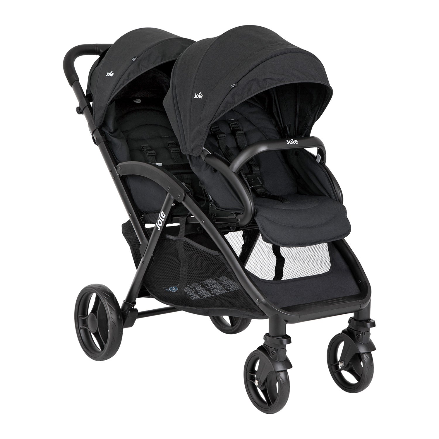 Coche doble para bebé Evalite™ dúo Negro