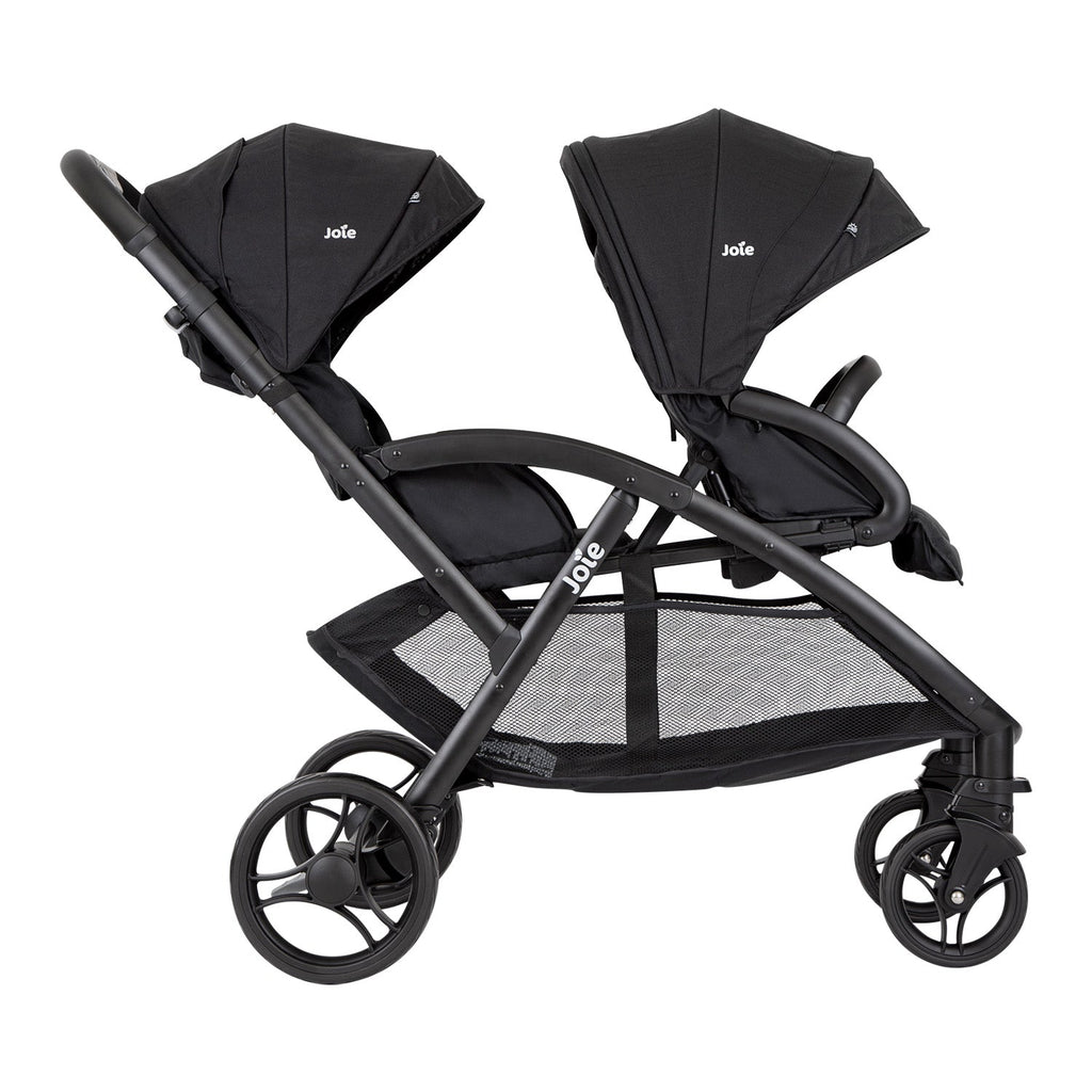Coche doble para bebé Evalite™ dúo Negro