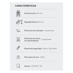 Silla Carro Bebe First Plus 360° Priori Negro