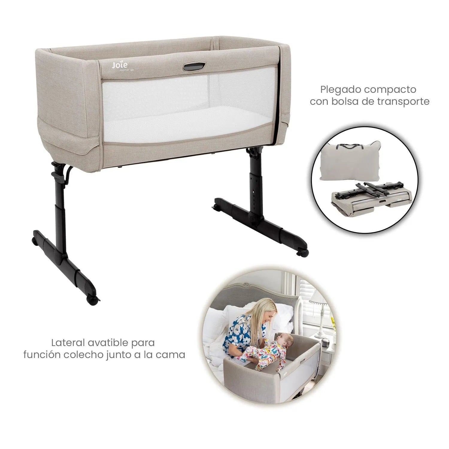 Cuna Colecho Bebe Joie Roomie Go - La Tienda de Salo