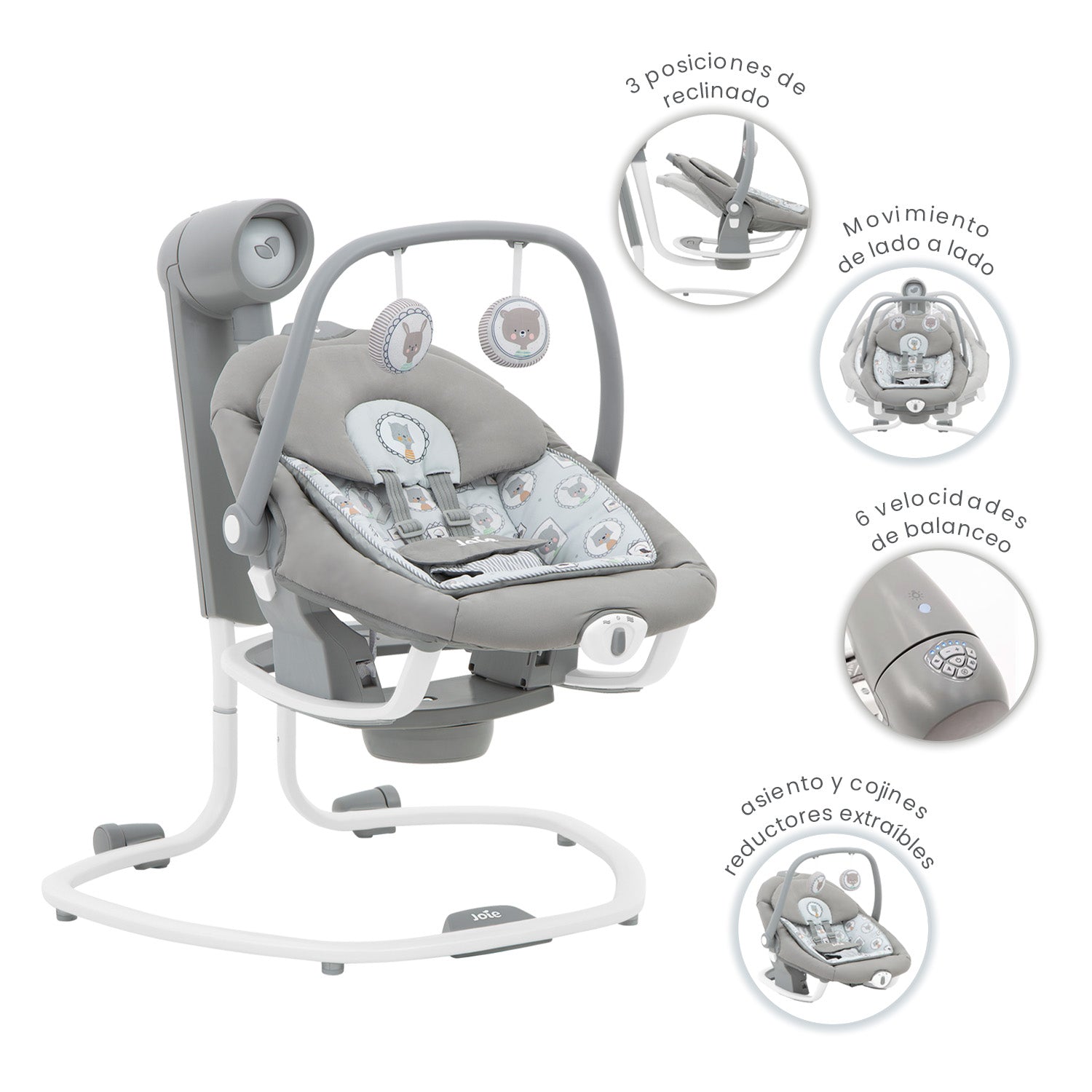 Columpio Bebe 2en1 Joie Serina Portrait