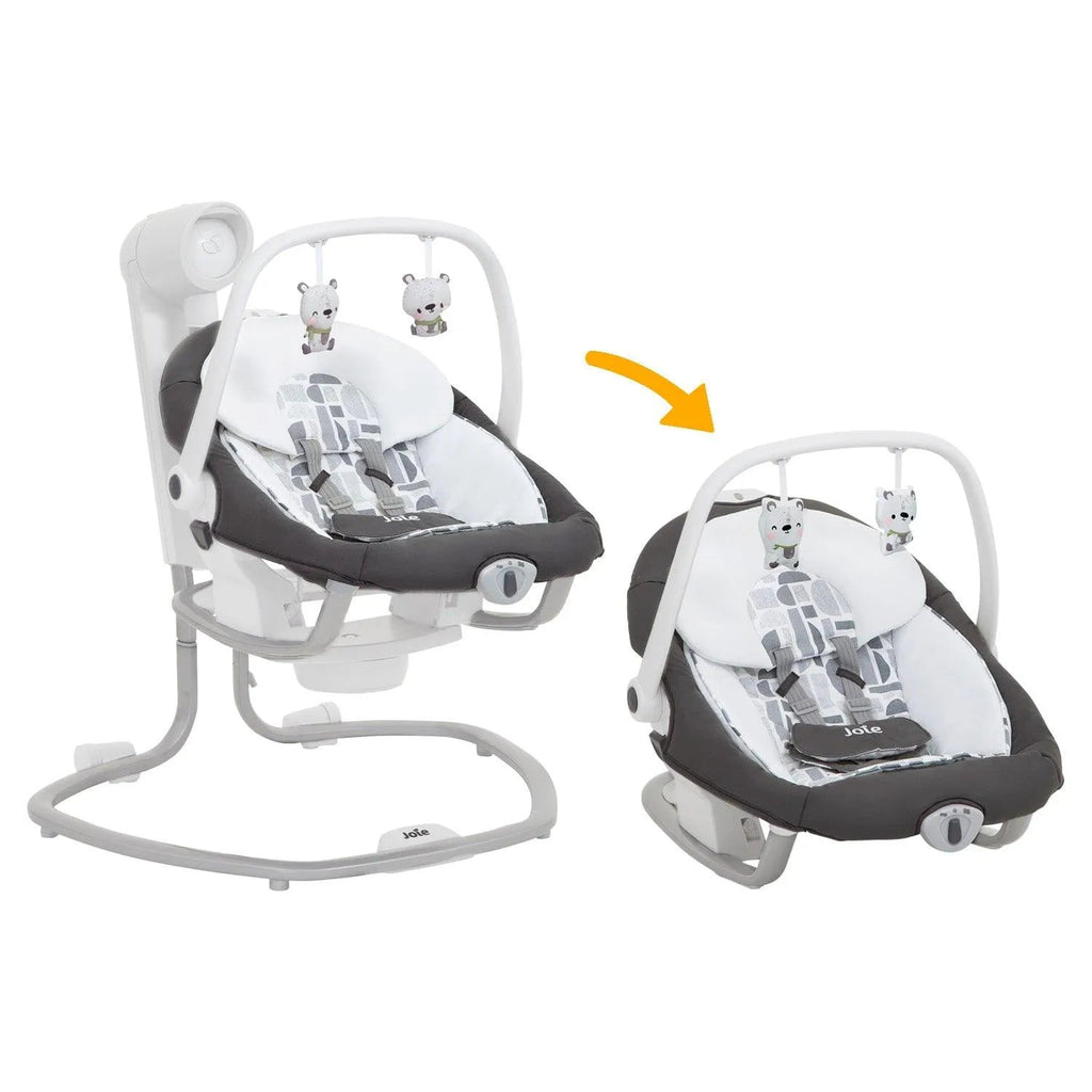 Mecedora Bebe 2en1 Joie Serina Logan - La Tienda de Salo