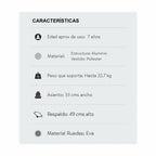 Coche para bebé TRVL Caviar - La Tienda de Salo