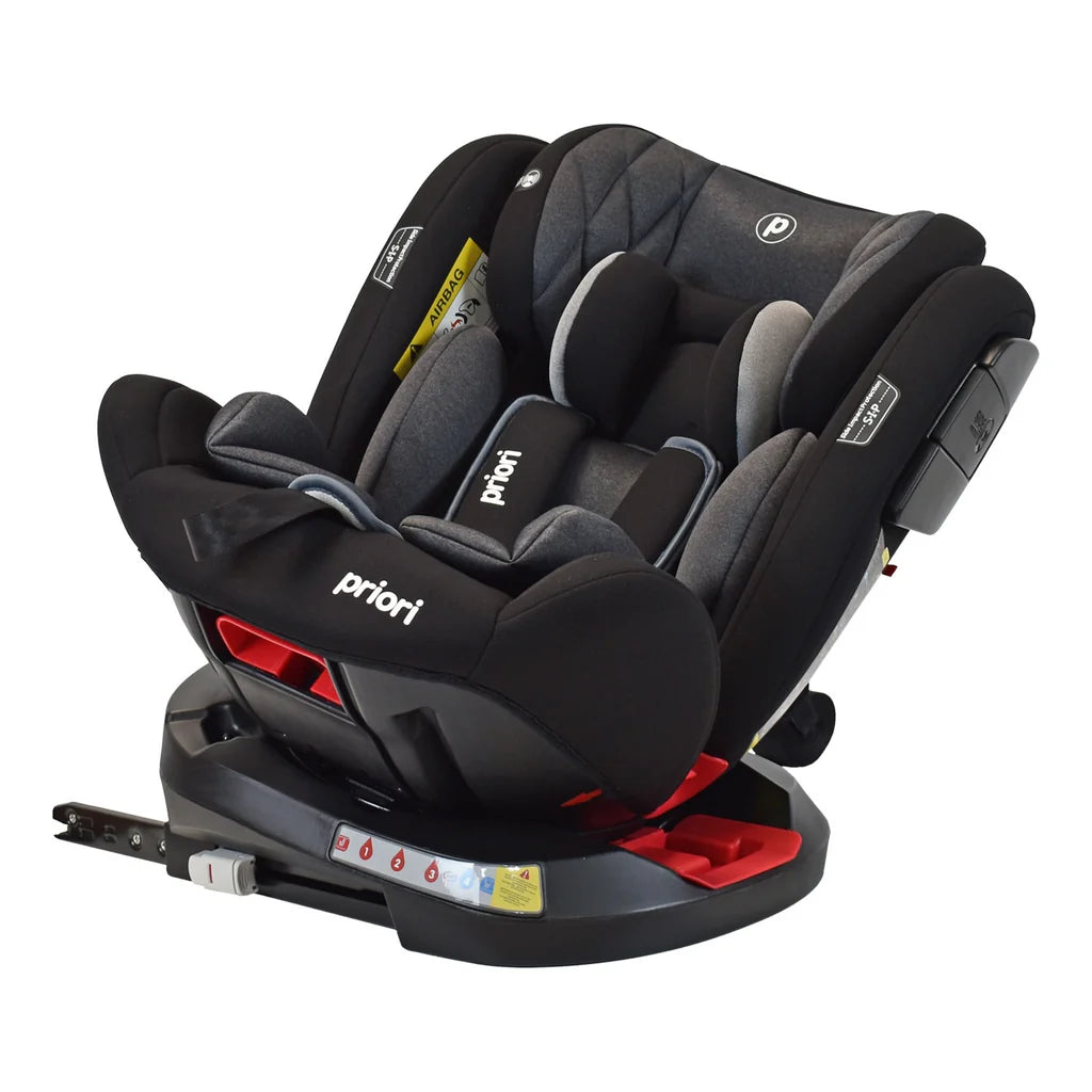 Silla De Carro Bebe Twist Con Isofix Negra Priori