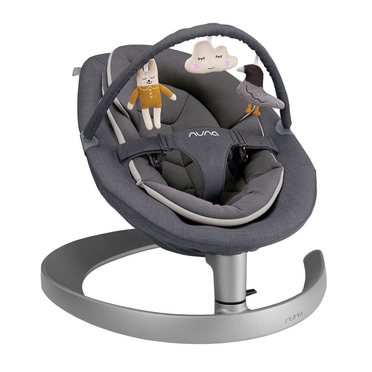 Silla Mecedora Bebe Nuna Leaf Grow Granite