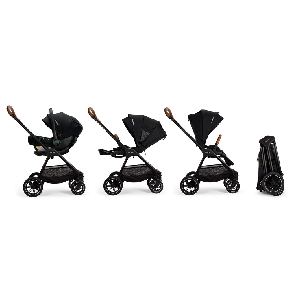 Coche para bebe nuna Triv next Caviar